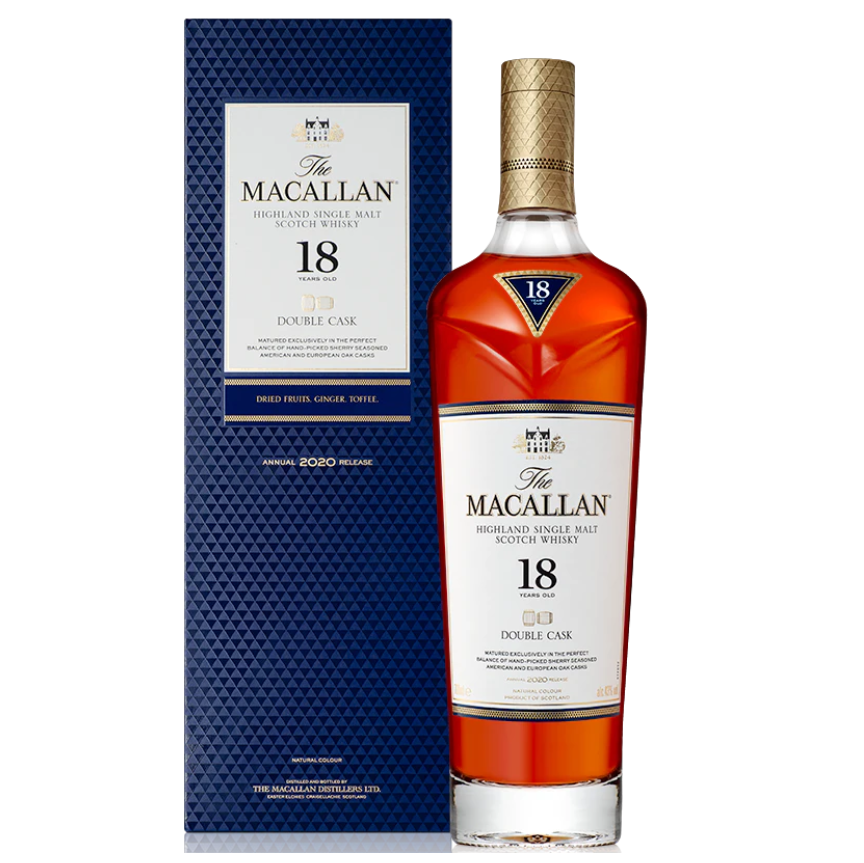 The Macallan Double Cask 18 Years Old麥卡倫18年雙桶12021 Release